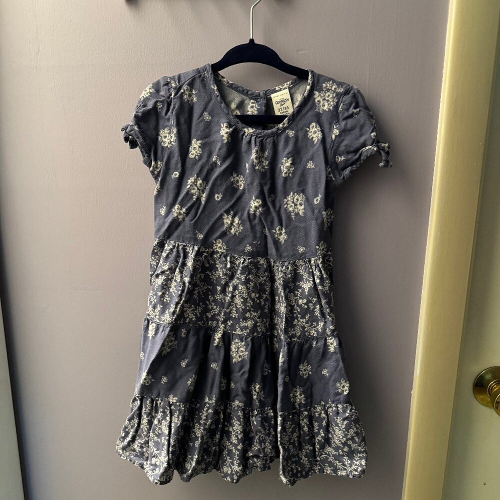 Blue Floral Dress